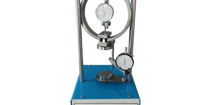 Illustrative image of Unconfined compression test (UCS) in Derby