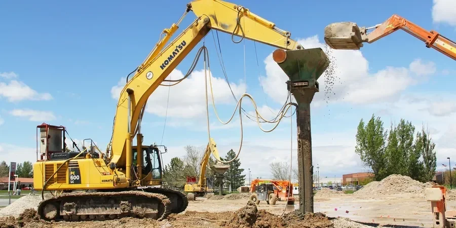 Illustrative image of Vibrocompaction design in Derby